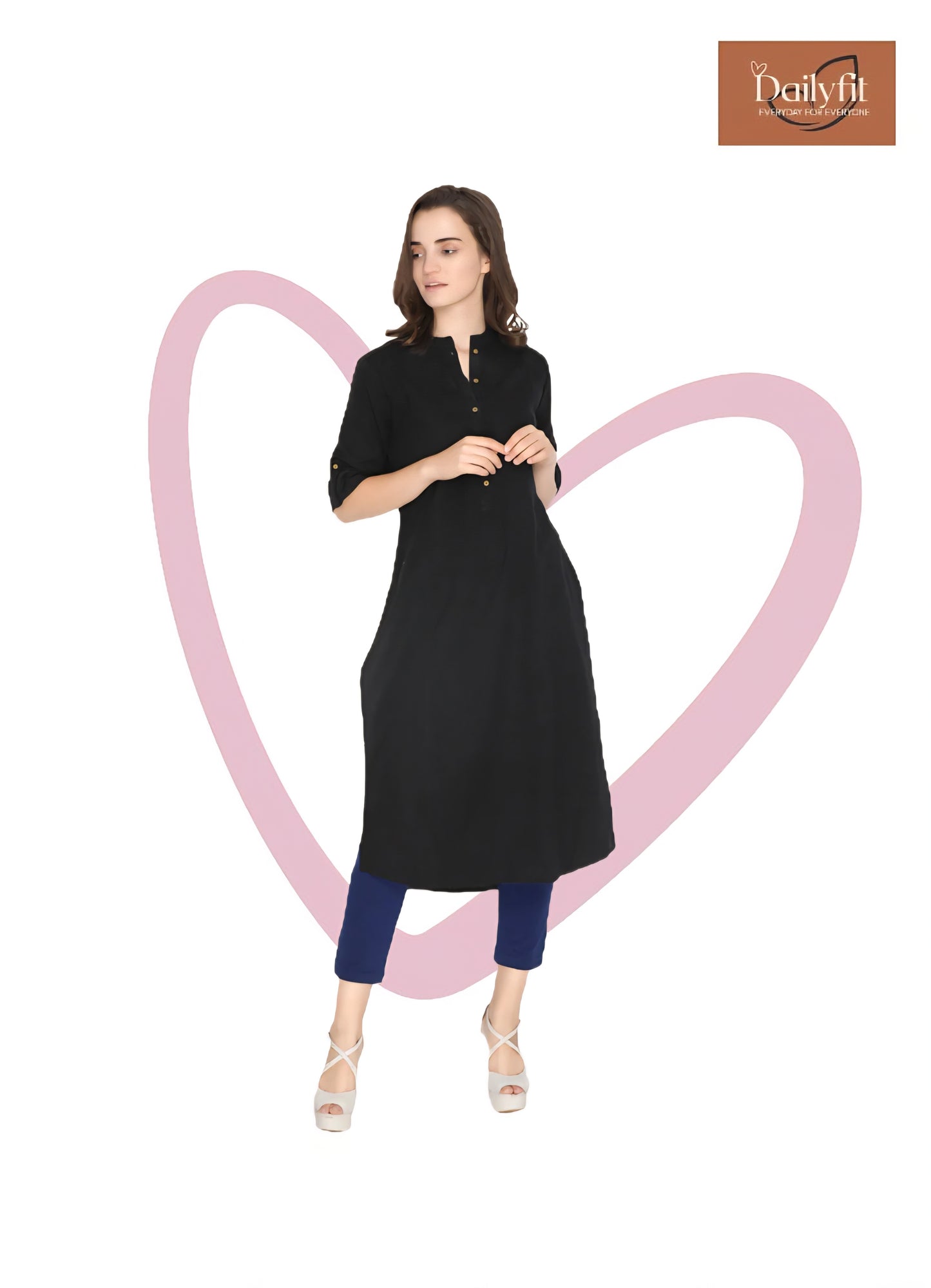 NAVY BLUE KURTI PANT