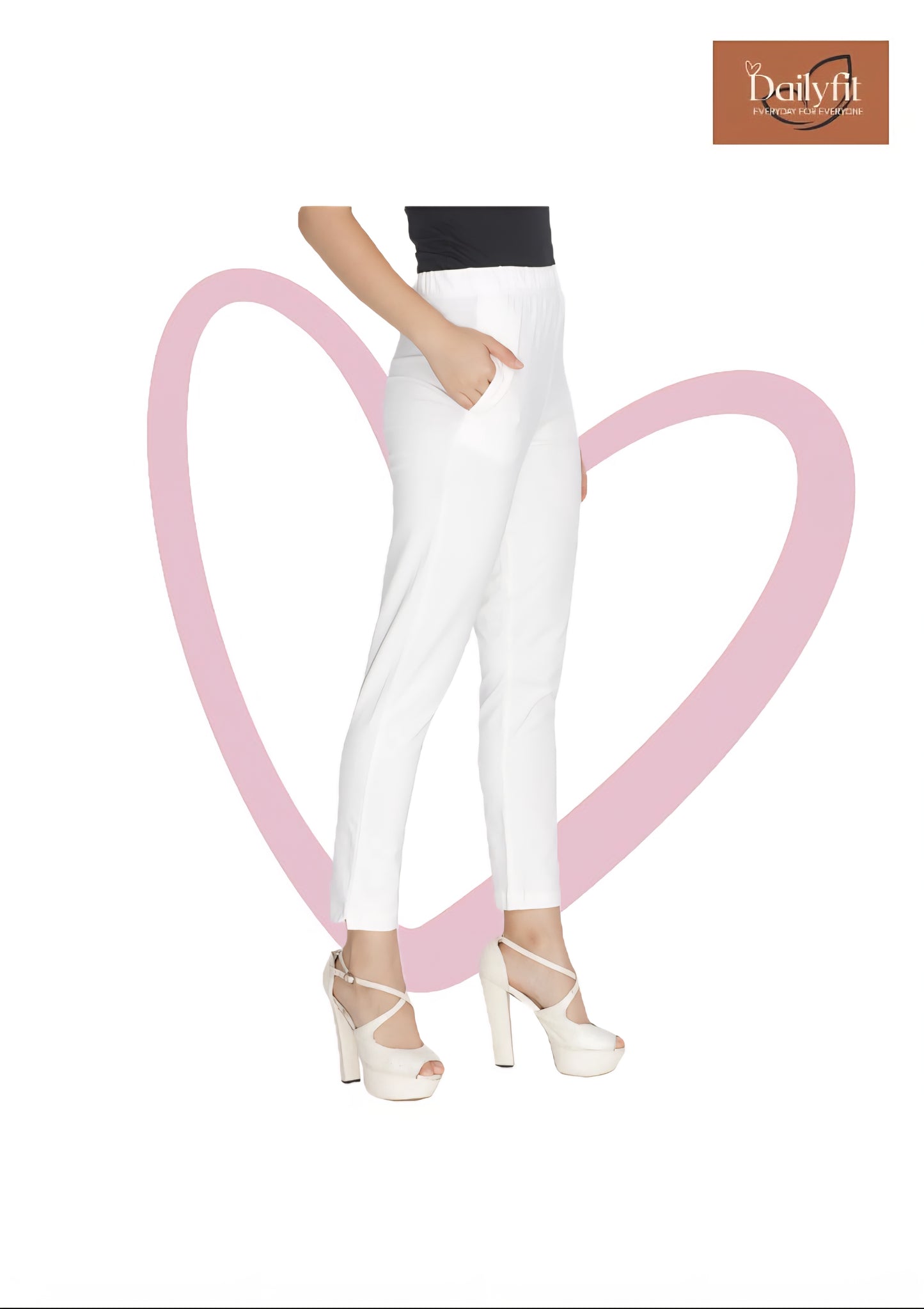 Off White Kurti Pant