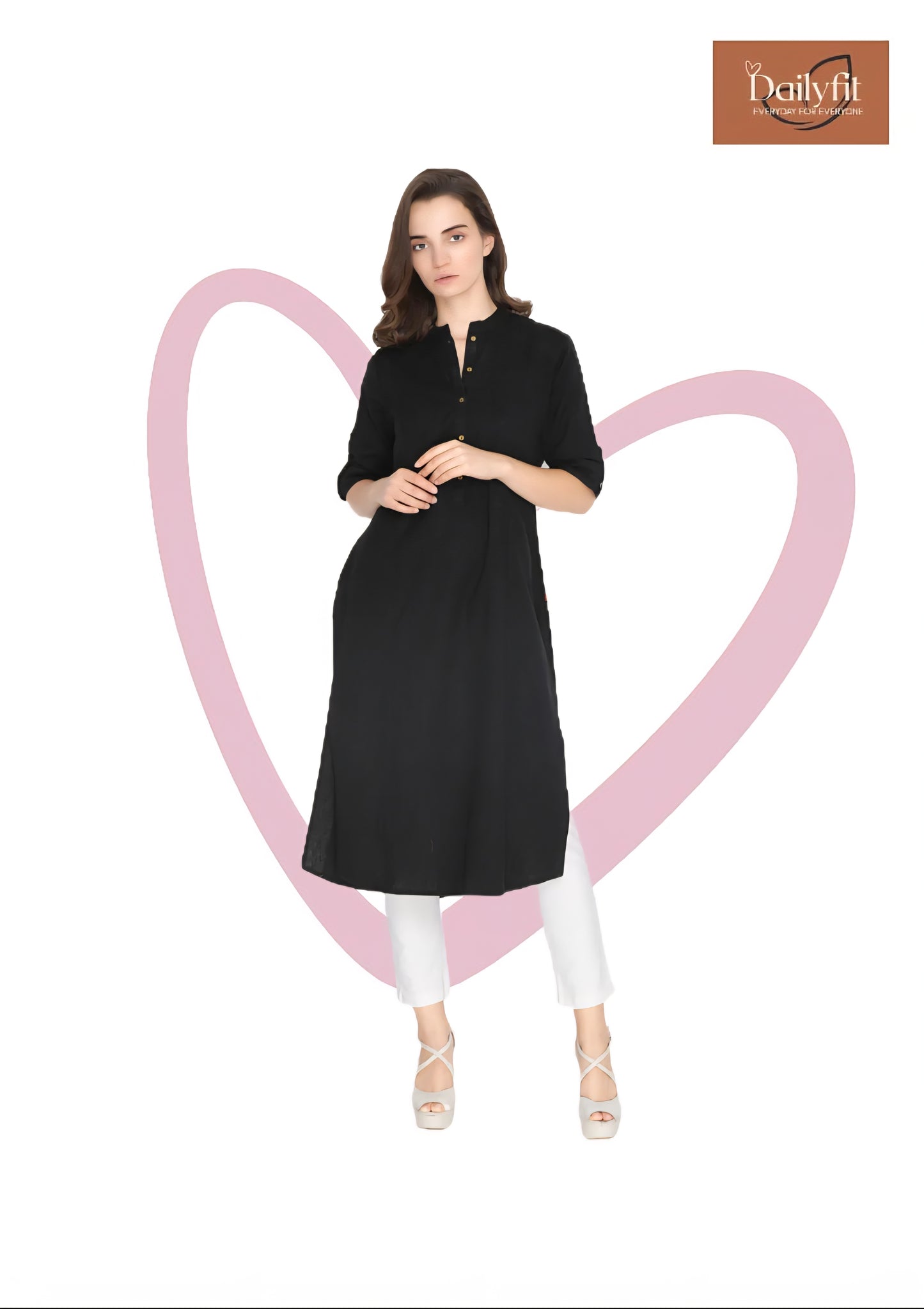 Off White Kurti Pant