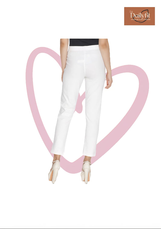 Off White Kurti Pant