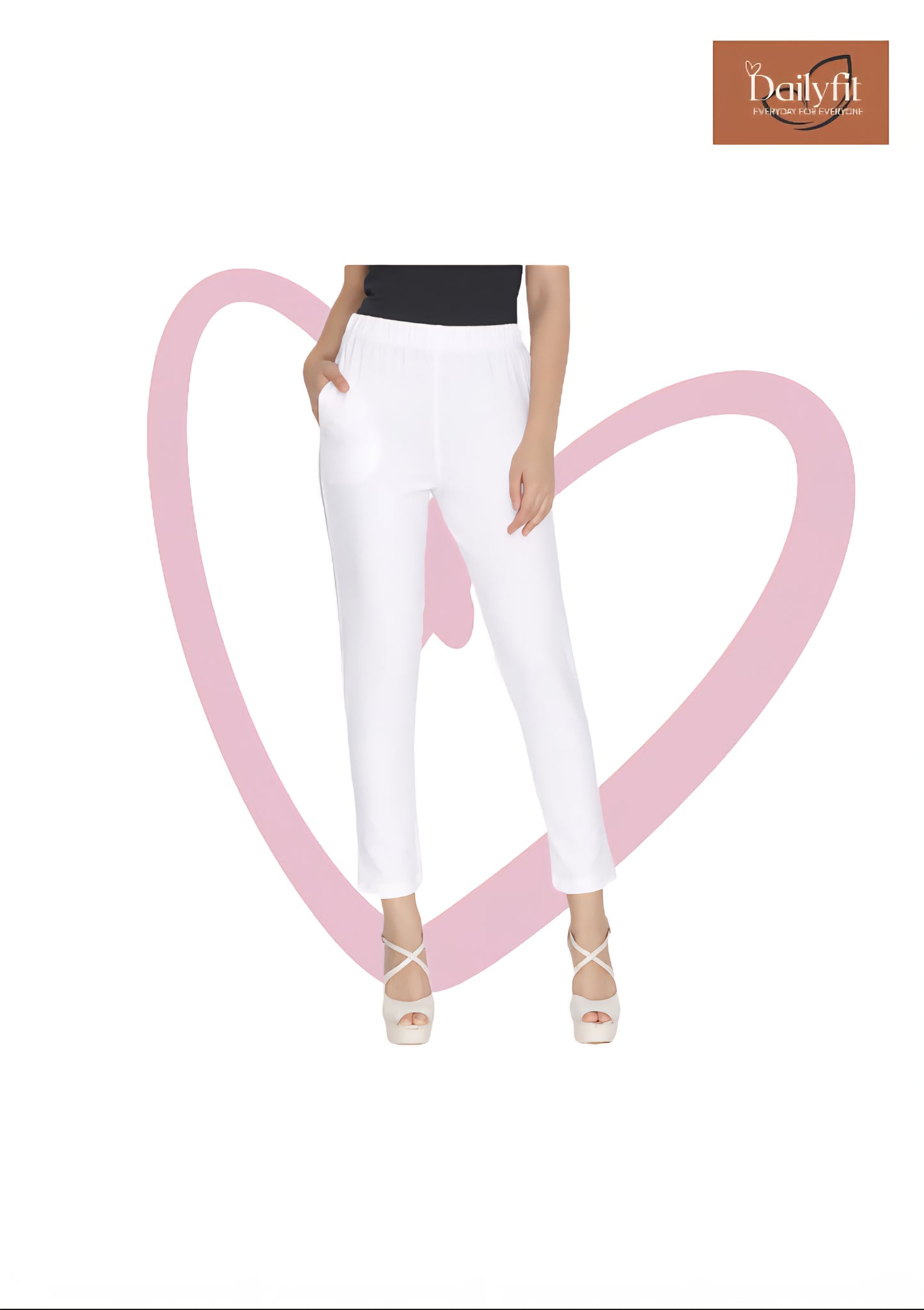 Off White Kurti Pant