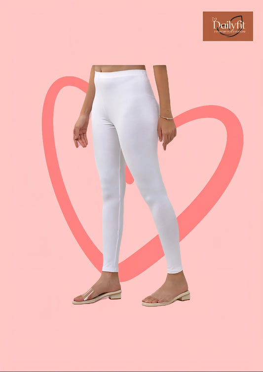 WHITE LEGGINGS PANT